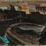 Leo Gestel (1881-1941) The New Amstelbridge, c. 1905