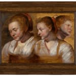 Jacob Jordaens (1593-1678) Three studies of a young woman, c. 1615