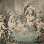 Thomas Rowlandson (1756-1827), A gaming table at Devonshire House, London: Georgiana, Duchess of Devonshire, Harriet, Lady Duncannon, the Prince of...