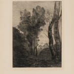 Jean Baptiste Camille Corot (1796-1875) Environs of Rome, 1866
