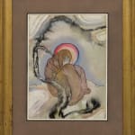 Charles Clos Olsommer, symbolist watercolor