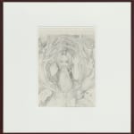 Rita Ackermann, Birth of a Unicorn, 2000, pencil on paper