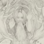 Rita Ackermann, Birth of a Unicorn, 2000, pencil on paper