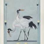 Willem van Konijnenburg (1868-1943) Japanese red-crowned cranes, 1899