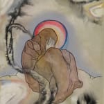 Charles Clos Olsommer, symbolist watercolor