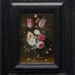 Jan van Kessel, Flower Still life, a pair