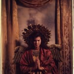 Rose Farrell & George Parkin, Virgin del Quinto Sello (Winged Madonna in Gold and Red), 1989
