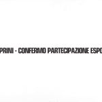 Emilio Prini, Manifesto per "Fermi in Dogana" (A Marta), 2013