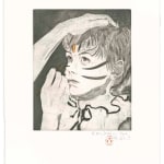 Ellen Heck, Z Being Painted as a Tiger
