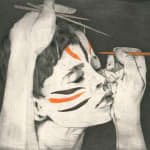 Ellen Heck, Z Being Painted as a Tiger