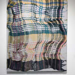 Crystal Gregory, Portrait of Plaid (green)