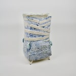 Ani Kasten, Tall Footed Vessel with Bandages