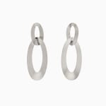 Hamilton Hill, Silver 'Relax' Antonio Bernardo Earrings