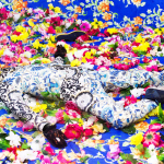 Ebony G. Patterson, Untitled (Among the weeds, plants, and peacock feathers), 2015
