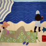 Cheryl Pope, Mother and Child at Sea IV, 2022