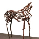 Deborah Butterfield, steel horse, 1986