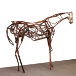 Deborah Butterfield, steel horse, 1986