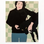 Ryan Steadman, Woman and Dog, 2022