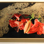 Stumbling Floral Shadows Framed