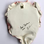 Sugar And Spice: Nutmeg Back of Artwork with Hanging and Signature