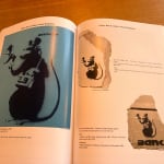 Banksy, "Refugee Rat / Saint Rat "- Paris" (not for sale), 2018