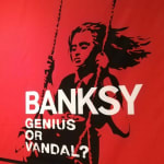 Banksy, "Refugee Rat / Saint Rat "- Paris" (not for sale), 2018