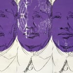 Andy Warhol, Mick Jagger mini folios. First with no printed signatures, 1975