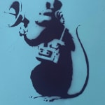 Banksy, 'Rat with shovel aka Hip Rat', ca. 2001