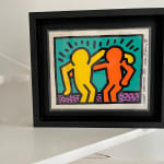 Keith Haring, Letter with Andy Mouse, 1988