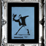 Banksy, "Refugee Rat / Saint Rat "- Paris" (not for sale), 2018