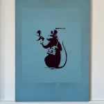 Banksy, "Refugee Rat / Saint Rat "- Paris" (not for sale), 2018