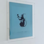 Banksy, "Refugee Rat / Saint Rat "- Paris" (not for sale), 2018