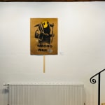 Banksy, "Refugee Rat / Saint Rat "- Paris" (not for sale), 2018