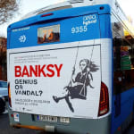 Banksy, "Refugee Rat / Saint Rat "- Paris" (not for sale), 2018