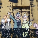 Banksy, "Rat with shovel aka Hip Rat", ca. 2001