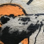 Banksy, 'Refugee Rat / Saint Rat '- Paris' (not for sale), 2018