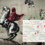 Banksy, 'Refugee Rat / Saint Rat '- Paris' (not for sale), 2018
