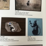 Banksy, "Refugee Rat / Saint Rat "- Paris" (not for sale), 2018