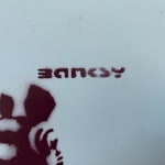 Banksy, "Refugee Rat / Saint Rat "- Paris" (not for sale), 2018