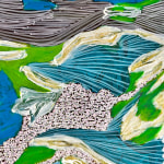 K'era Morgan, Plein Air Drawing #6: Fluctuations, 2023