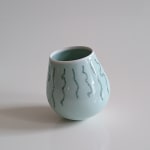 Chris Keenan, Tenmoku 'Cloud' Dishes with Red Dots, 2025