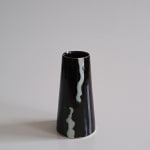 Chris Keenan, Tenmoku 'Cloud' Dishes with Red Dots, 2025