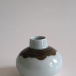 Chris Keenan, Tenmoku 'Cloud' Dishes with Red Dots, 2025