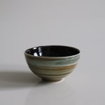 Chris Keenan, Tenmoku 'Cloud' Dishes with Red Dots, 2025