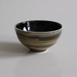 Chris Keenan, Tenmoku 'Cloud' Dishes with Red Dots, 2025