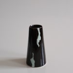 Chris Keenan, Tenmoku 'Cloud' Dishes with Red Dots, 2025