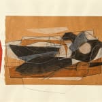 Leigh Davis, Bather by the Wall, Composition No.4, 2025