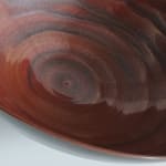 Chris Keenan, Tenmoku 'Cloud' Dishes with Red Dots, 2025