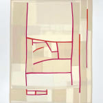 Debra Smith, Large Red & White Study, # 2, 2014