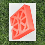 Courtney Sennish, Snowflake Breezeblock, 2024